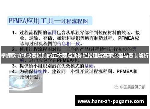 掌握欧协联决赛规则的五大要点助你轻松理解赛事流程与赛制解析